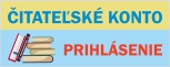prihlásenie do čitateľského konta