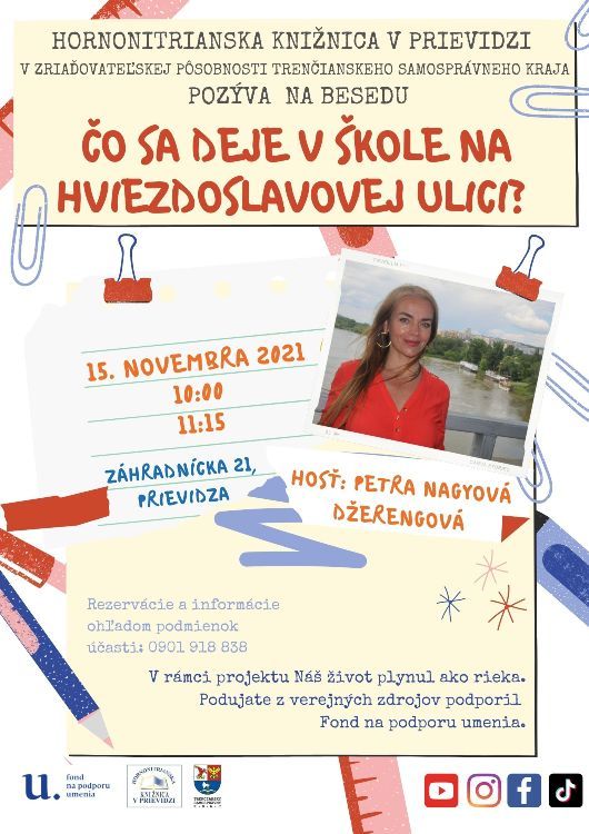 Co sa deje v skole na Hviezdoslavovej ulici