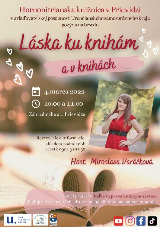 Láska ku knihám a v knihách