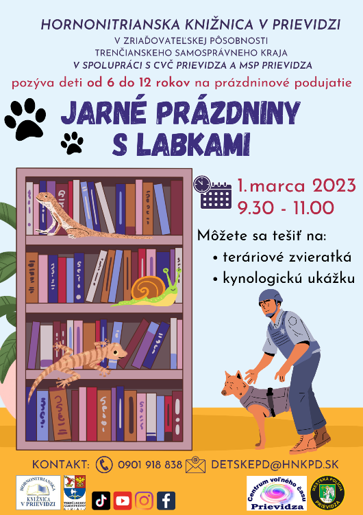 Jarné prázdniny s labkami