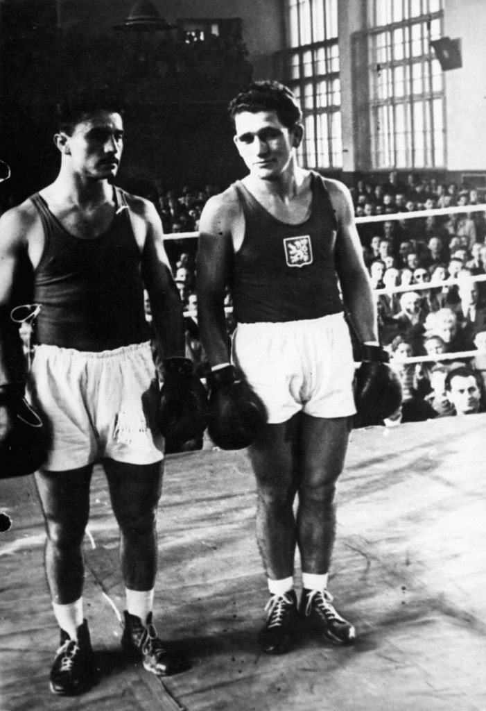 Július Torma a boxer Lászlo Papp