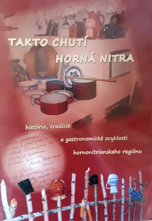 kniha "Takto chutí Horná Nitra"