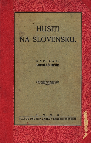kniha "Husiti na Slovensku"