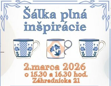 Vyrobte si vlastnú "šálku plnú inšpirácie"