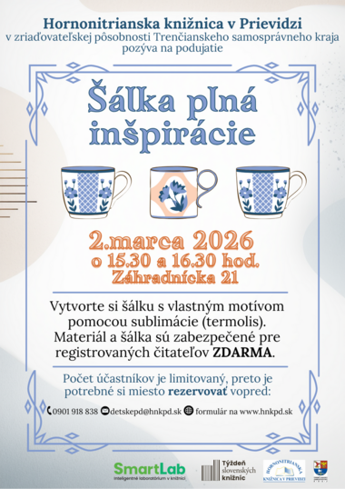 Vyrobte si vlastnú "šálku plnú inšpirácie"