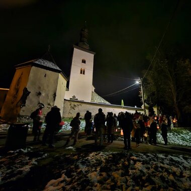 Druhý ročník lampiónového sprievodu do minulosti Prievidze 