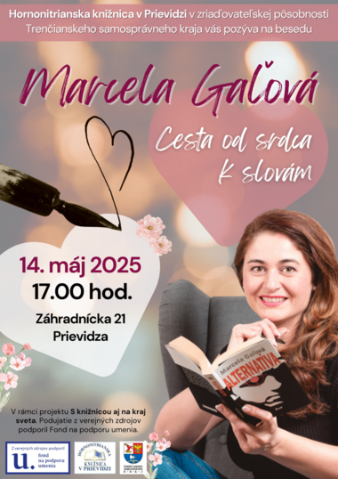Marcela Gaľová - cesta od srdca k slovám