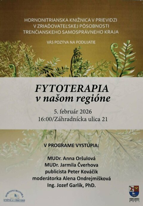 Fytoterapia v našom regióne