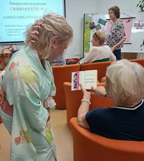 Beseda Art relax v znamení japonskej kultúry a životnej múdrosti Ikigai.