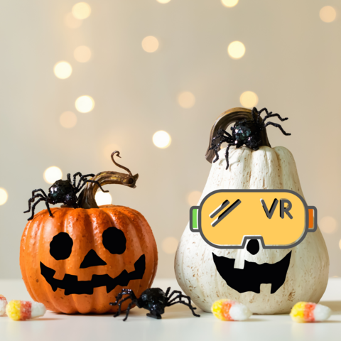 Halloween v knižnici so SmartLabom 