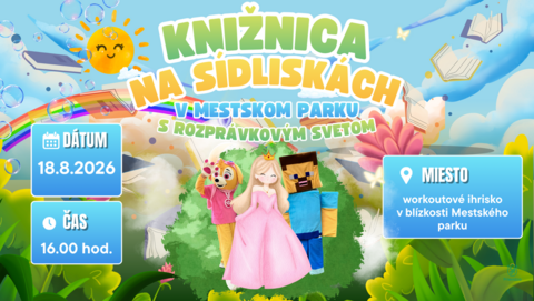 Minecraft a Labková patrola na Knižnici na sídliskách v Mestskom parku