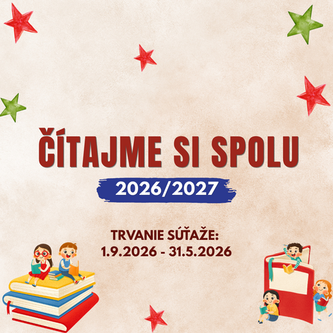 Čítajme si spolu 2026/2027: triedne kolektívy súťažia o výlet do ZOO Bojnice