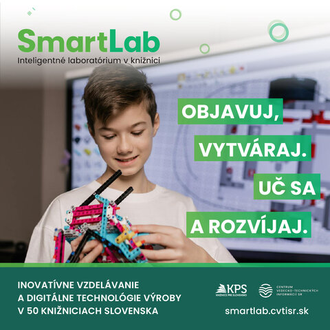 SmartLab v Hornonitrianskej knižnici v Prievidzi