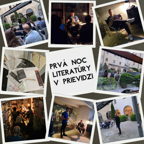 Prvá Noc literatúry v Prievidzi