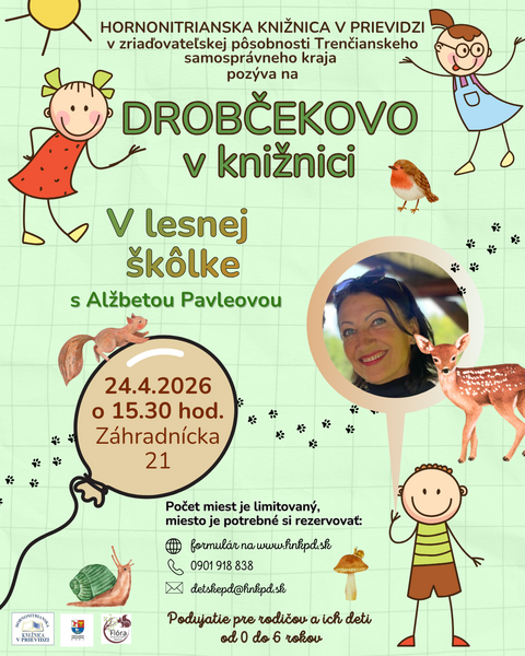 Drobčekovo v knižnici – V lesnej škôlke