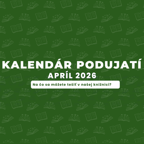 Apríl v Hornonitrianskej knižnici