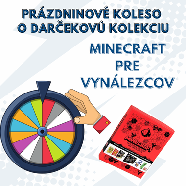 Zatočte si kolesom šťastia a vyhrajte darčekovú kolekciu Minecraft pre vynálezcov