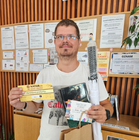 Letná čitateľská súťaž má svojho výhercu Letná čitateľská súťaž má svojho výhercu