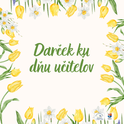 Darček Hornonitrianskej knižnice ku dňu učiteľov