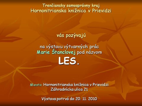 LES - výstava