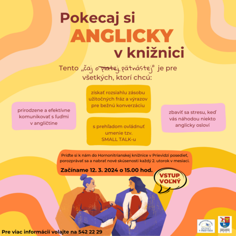 Pokecaj si Anglicky v knižnici