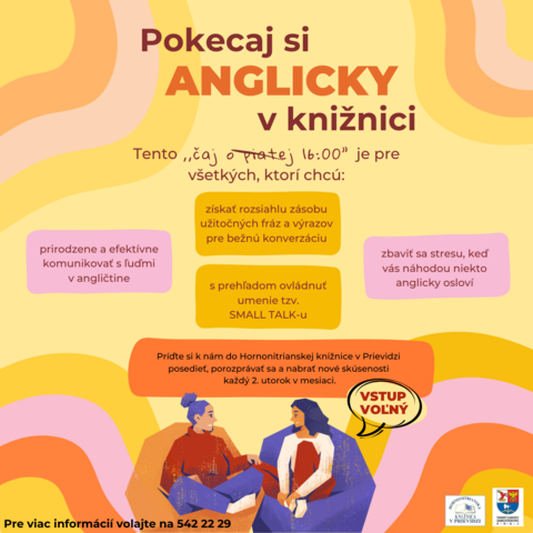 Pokecaj si Anglicky v knižnici