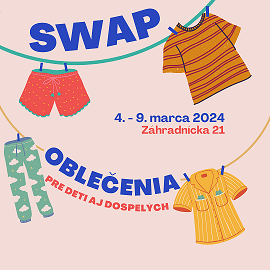 Swap oblečenia pre deti aj dospelých Swap oblečenia pre deti aj dospelých