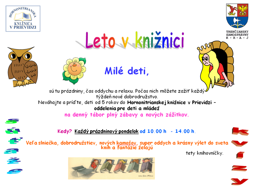 Leto v knižnici