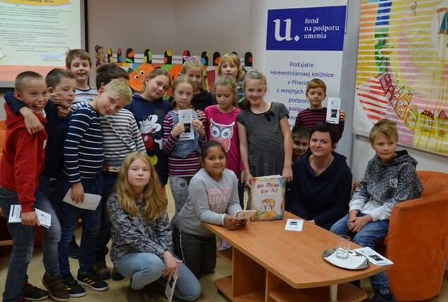 Spoločná fotografia s Katarínou Kosánovou. 