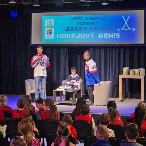 Krst knižnej novinky Júliusa Belana