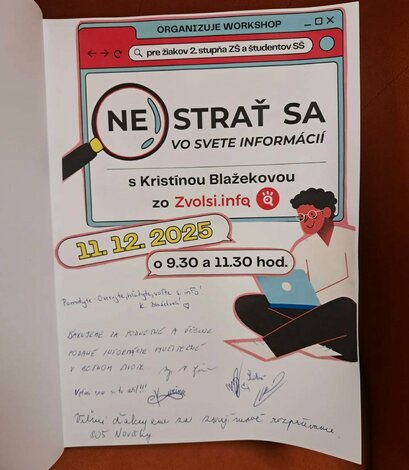 Nestrať sa vo svete informácií v hornonitrianskej knižnici - Zvol si info v Hornonitrianskej kniznici (6)