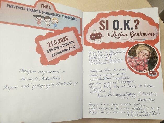 Beseda o prevencii šikany v kolektíve s luciou benkovou - Beseda Si O.K. s Luciou Benkovou (11)