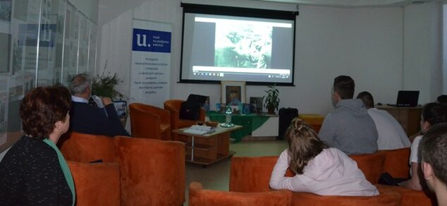 Videoprojekcia simulácie posledného osudného letu M.R.Štefánika.