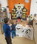 Halloweenske dni v hornonitrianskej knižnici prilákali desiatky čitateľov - 1000012446