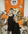 Halloweenske dni v hornonitrianskej knižnici prilákali desiatky čitateľov - 1000012456