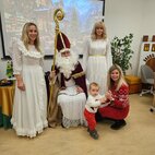 Mikuláš zavítal do Hornonitrianskej knižnice