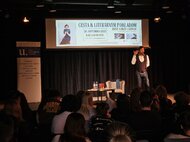 Lukáš Latinák v Hornonitrianskej knižnici (17)
