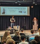 Lukáš Latinák v Hornonitrianskej knižnici (7)