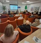 Erika Jarkovská v Hornonitrianskej knižnici (2)