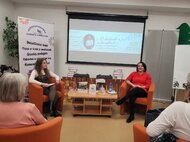 Júlia marcinová v hornonitrianskej knižnici - Julia Marcinova v Hornonitrianskej knižnici (5)