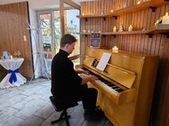 Novoročný jazz v hornonitrianskej knižnici - Novoročný jazz v Hornonitrianskej knižnici (2)