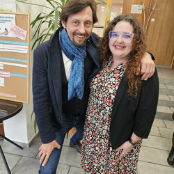 Lukáš Latinák v Hornonitrianskej knižnici (18)