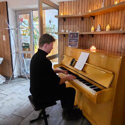 Novoročný jazz v Hornonitrianskej knižnici (2)