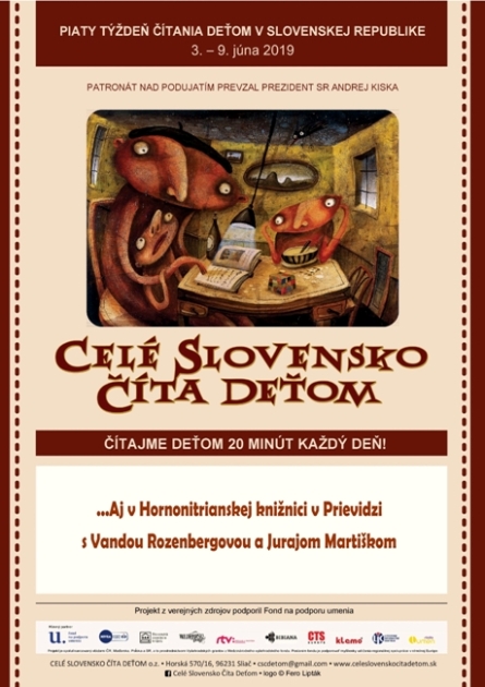 Celé Slovensko číta deťom