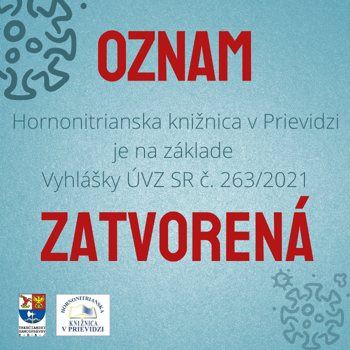 Zatvorenie knižnice Zatvorenie knižnice